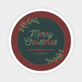 Merry Christmas Night Party Magnet